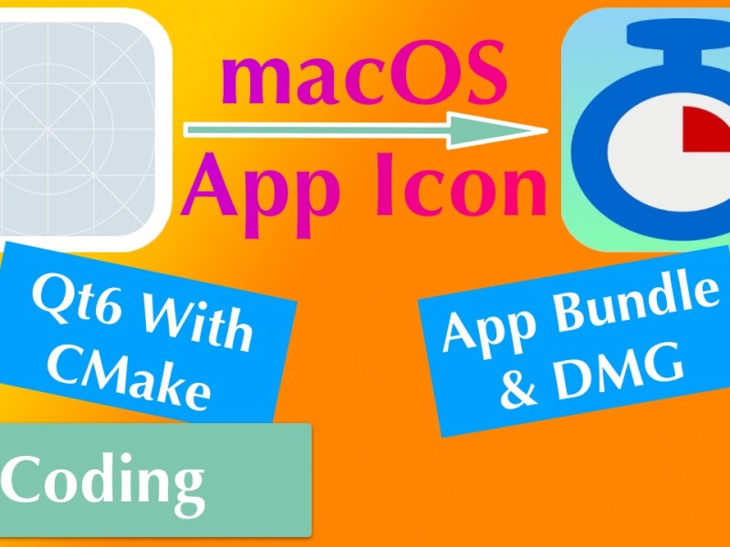 Package Qt6 App as macOS App Bundle With&nbsp;CMake